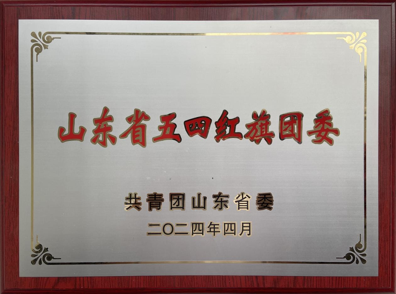 学院团委被授予“山东省五四红旗团委”称号